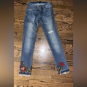 Size 25 flying monkey jeans